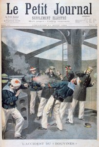 Incidente sulla nave da guerra francese Bouvines, 1895 da Oswaldo Tofani