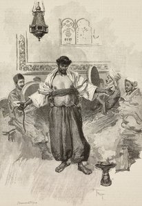 Danza Aissawa, confraternita religiosa marocchina, all
