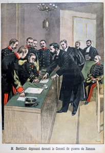 Alphonse Bertillon, ufficiale di polizia francese, 1899 da Oswaldo Tofani