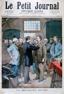Decorazione di un meccanico, 1894
