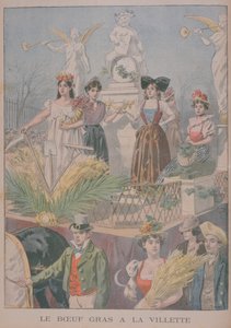 Festività del Bue Grasso, Villette, Parigi, 1900 da Oswaldo Tofani