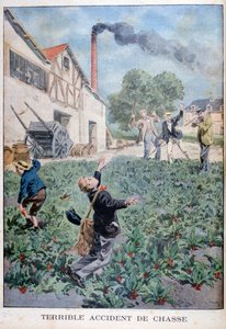Incidente di caccia, 1900 da Oswaldo Tofani