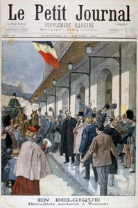 Paul Déroulède in esilio a Tournai, Belgio, 1900