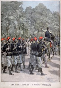 Fucilieri, Francia, 1899 da Oswaldo Tofani