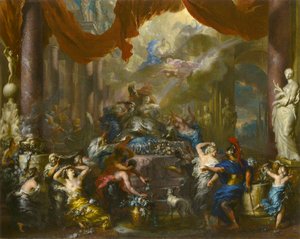 Tedesco: Der Tod der Dido La morte di Didone da Ottmar Elliger the Younger