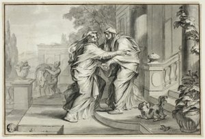 La visita da Ottmar Elliger the Younger