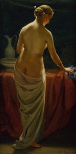 Una Donna Nuda alla Sua Toilette da Otto Bache
