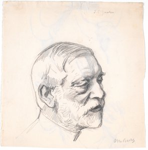 Testa del birraio J.C. Jacobsen da Otto Bache