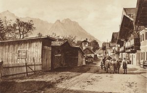 In primavera, strada a Garmisch da Otto Ballerstedt