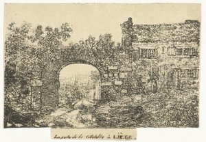 Porta della Cittadella a Liegi