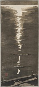 Chiaro di luna sul mare
