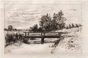 Ponte, Schleissheim, 1879 da Otto H. Bacher
