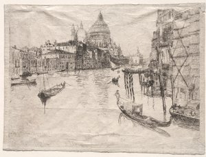 Ingresso al Canal Grande, Venezia da Otto H. Bacher