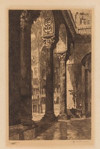 Interno di San Marco, Venezia da Otto H. Bacher