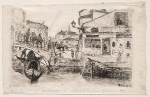 Ponte Tolentine, 1880 da Otto H. Bacher