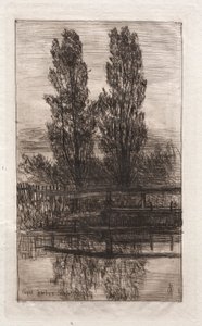 Pioppi, Giardino Reale, Schleissheim, 1879