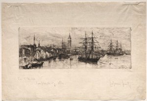 Navigazione e il Palazzo Ducale da Otto H. Bacher