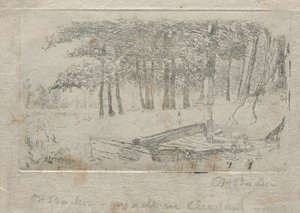 Schizzo dalla natura da Otto H. Bacher