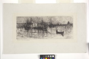 Notte piovosa a Venezia da Otto Henry Bacher