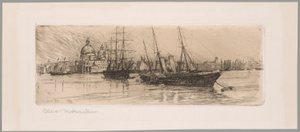 Due barche, Venezia da Otto Henry Bacher