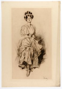 Ragazza che balla da Otto J. Schneider