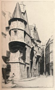 Hotel de Sens, 1915 da Otto J Schneider