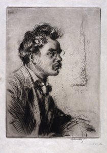 Ritratto di B.J.O. Nordfelt da Otto J. Schneider