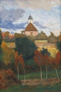 Vista della chiesa di Worpswede