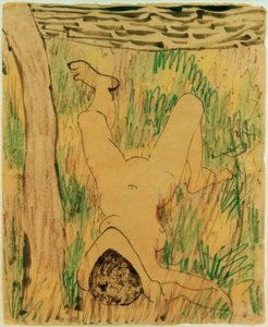 Ragazza nuda sdraiata