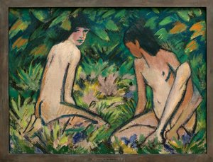 Ragazze giovani nella natura