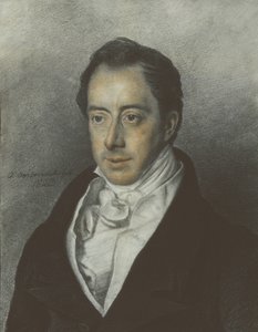 Ritratto di Nikolay Ivanovich Turgenev, 1823 da Otto Oesterreich