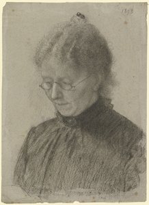 Luise Scholderer che legge da Otto Scholderer