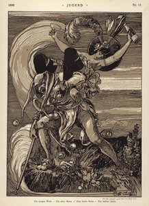 Una giovane donna - un vecchio - una noce dura - un dente cavo da Otto Seitz