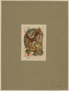 Gnomo al cavalletto da Otto Seitz