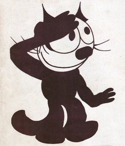 Felix il Gatto. Felix il gatto. (illustrazione, circa 1930) da Otto and Sullivan Pat Messmer
