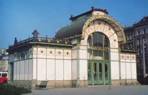 Karlsplatz Stadtbahn, progettata da Otto Wagner (1841-1918)
