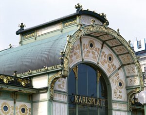 Il Padiglione Otto Wagner a Karlsplatz