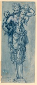 Progetto per una figura terminale della Carità da Otto van Veen