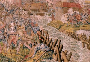 Arazzo fiammingo. Serie Trionfi e battaglie dell