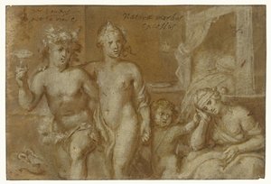 Conseguenze del rapporto con Bacco e Venere da Otto van Veen