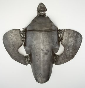 Shaffron, armatura per la testa del cavallo, inizio XVI secolo (ferro) da Ottoman School