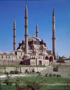Vista della Moschea di Selimiye (1575)