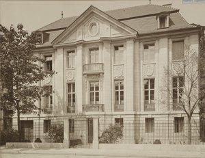 Messel, Alfred - Berlino- Residenza Dr Eduard Simon, ex Victoriastrasse 7 - 1902 1904 da Ottomar Anschütz
