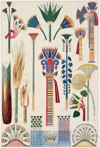 Ornamento egiziano, illustrazione originale da 