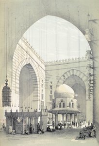 Interno della Moschea del Sultano Hasan, al Cairo da Owen Jones