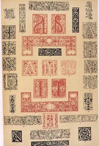 Esemplari di Abbellimenti Tipografici dal XVI secolo in Italia e Francia, pubblicati da Aldine, Giunta e Stephan, capitolo XIX, tavola XC, da 