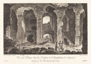 Vista delle Rovine di una delle Scale dell