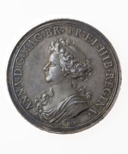 Medaglia commemorativa delle vittorie britanniche da P. H. Muller