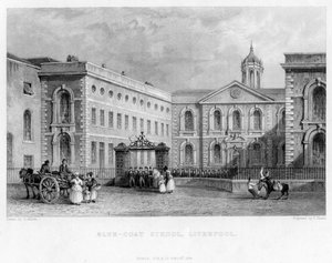 Blue-Coat School, Liverpool, 1834