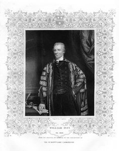 William Pitt, il Giovane, politico britannico e Primo Ministro, XIX secolo